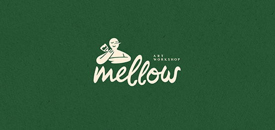 Mellow越南西贡画室的新品牌形象设计